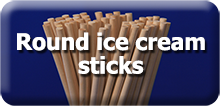 Round ice creama sticks